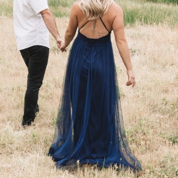 Tulle maxi dress - Picture 3 of 4